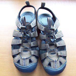 Keen brown sandals men's size 10
